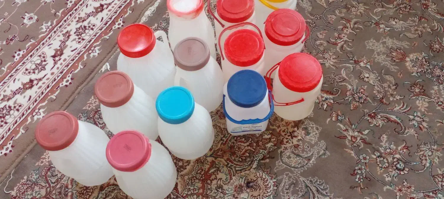 دبه ماست کاملا استریل شده|ظروف نگهدارنده، پلاستیکی، یکبارمصرف|خرمدره, |دیوار