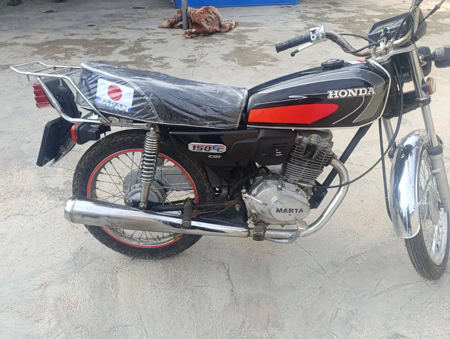 موتور مزایده 86 150|موتورسیکلت|ایلام, |دیوار