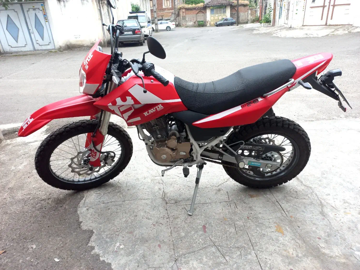 موتور تریل ۲۴۸ کویر T2|موتورسیکلت|لاهیجان, خمیر کلایه|دیوار