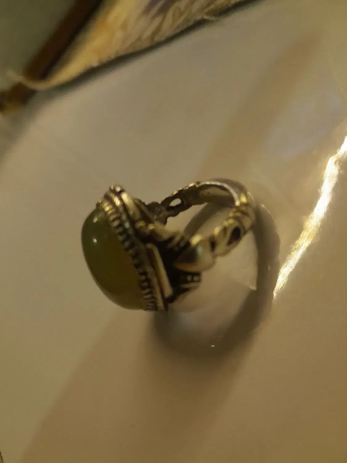 انگشتر نقره|جواهرات|رشت, پاره بیجار|دیوار