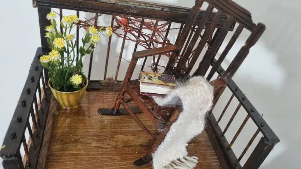 ماکت تراس پاییزی مناسب دکور|کلکسیون و سرگرمی|آستانه اشرفیه, |دیوار