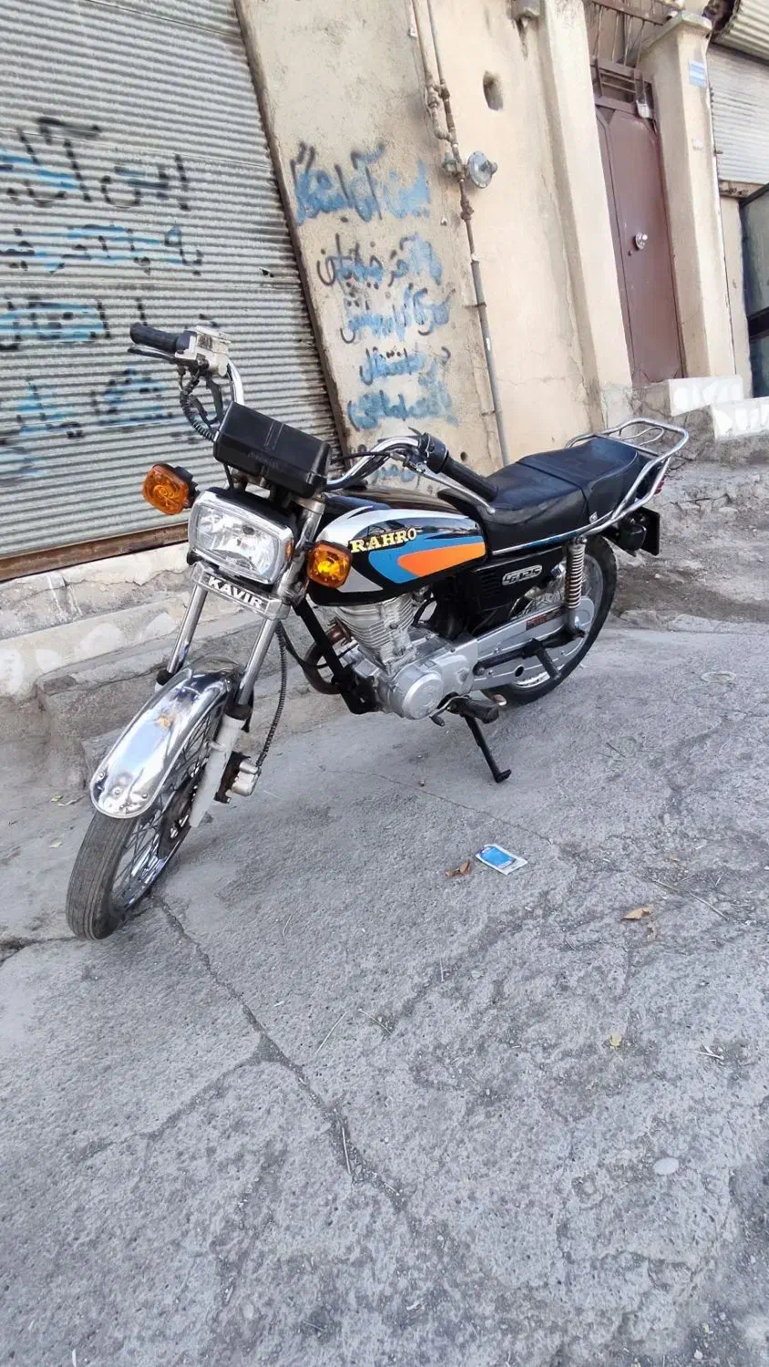 موتورمزایده مدل۹۵صفر واقعی|موتورسیکلت|کرمانشاه, |دیوار