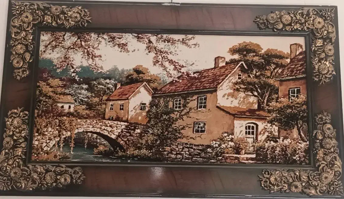 سلام تابلو فرش در حد نو طرح منظره|تابلو فرش|خمینی‌شهر, |دیوار