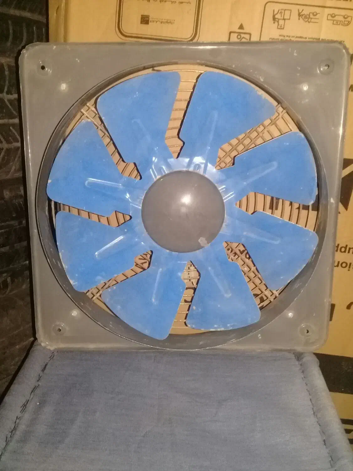 هواکش ۳۵×۳۵ دمنده|پنکه و تصفیهکنندهٔ هوا|گرگان, |دیوار