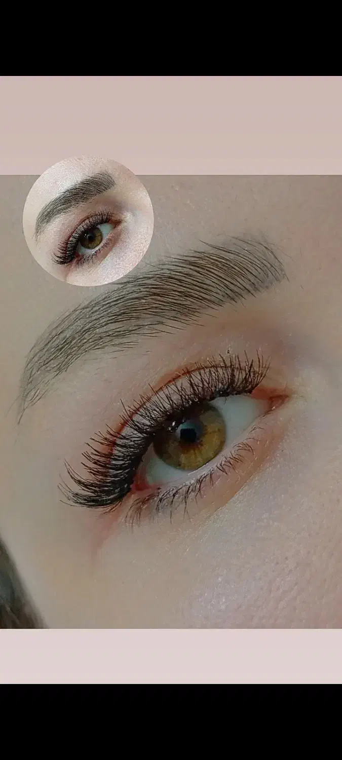 کاشت مژه. ولیفت لمینت مژه وابرو .اکستنشن مژه|خدمات آرایشگری و زیبایی|ری, شهادت|دیوار