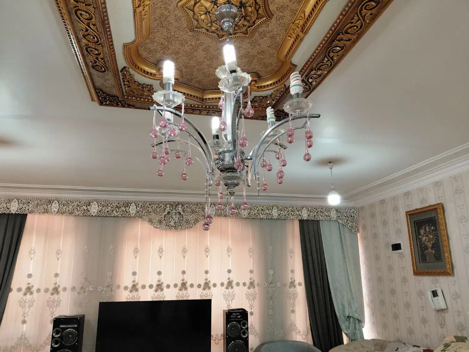 لوستر پذیرایی|لوستر و چراغ آویز|دورود, |دیوار