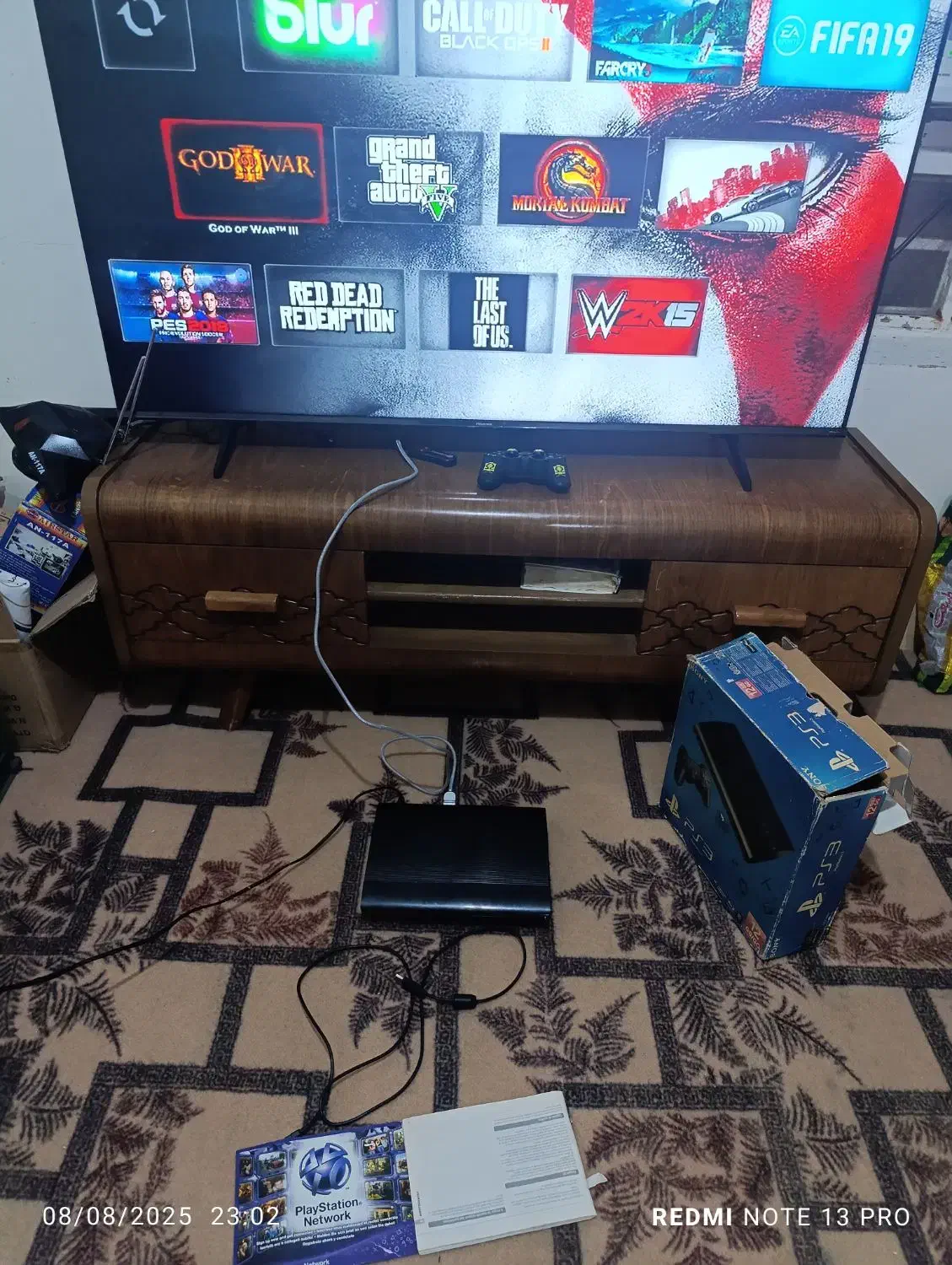 ps3 فول گیم ۲ دسته کپی خور|کنسول، بازی ویدئویی و آنلاین|شوشتر, |دیوار