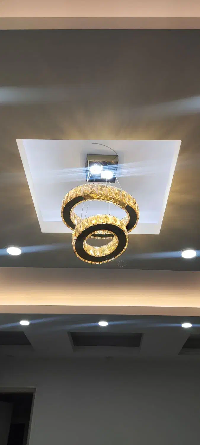 یک عدد لوستر 2 شاخه کاملا سالم و نو|لوستر و چراغ آویز|کرمانشاه, |دیوار