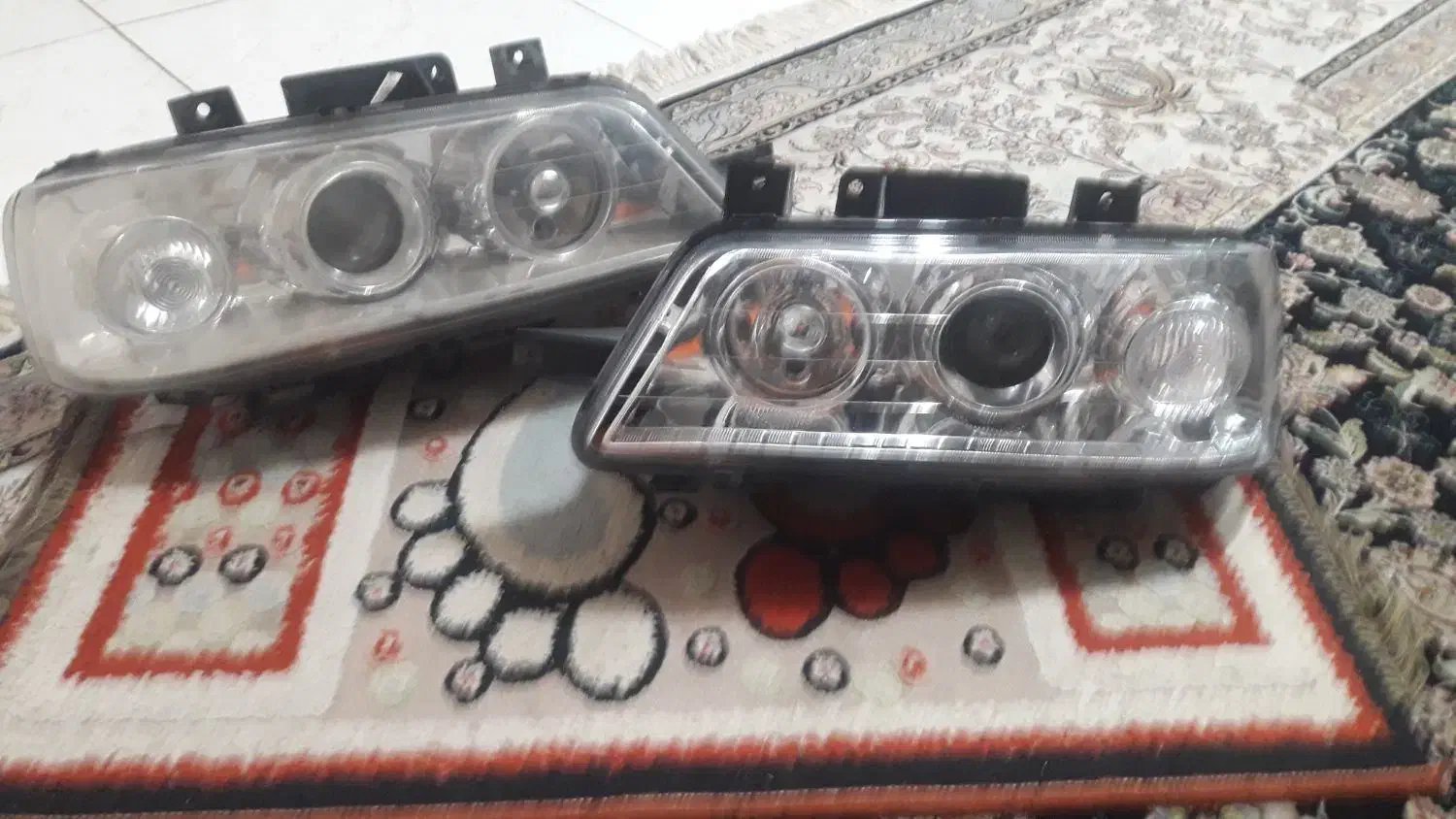 یک جفت چراغ جلو پژو اس الیکس|قطعات یدکی و لوازم جانبی|شوش, |دیوار