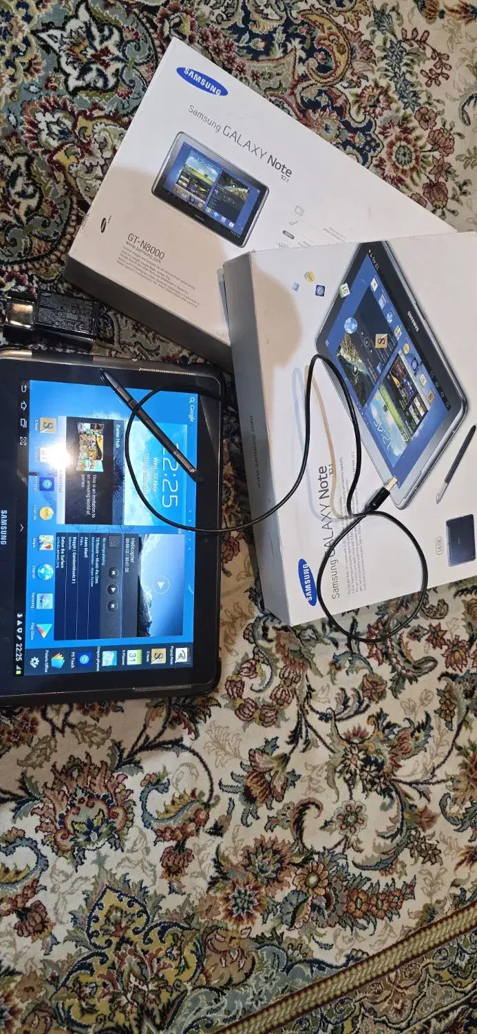 تبلت سامسونگ گلکسی نت ۱۰|تبلت|شیراز, قدوسی غربی|دیوار