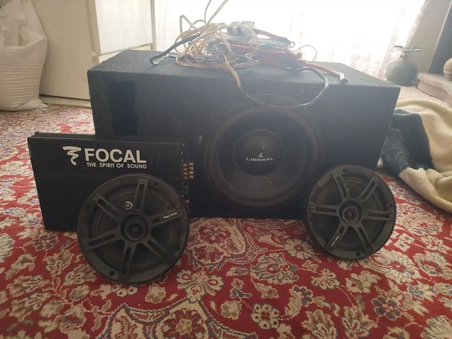 سیستم صوتی روزگاری فروش فوری|قطعات یدکی و لوازم جانبی|اصفهان, براآن شمالی|دیوار