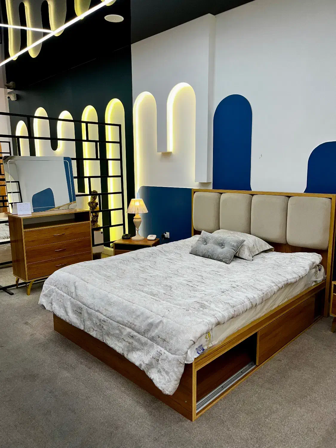 سرویس خواب اماده سلین|تخت و سرویس خواب|تهران, صادقیه|دیوار