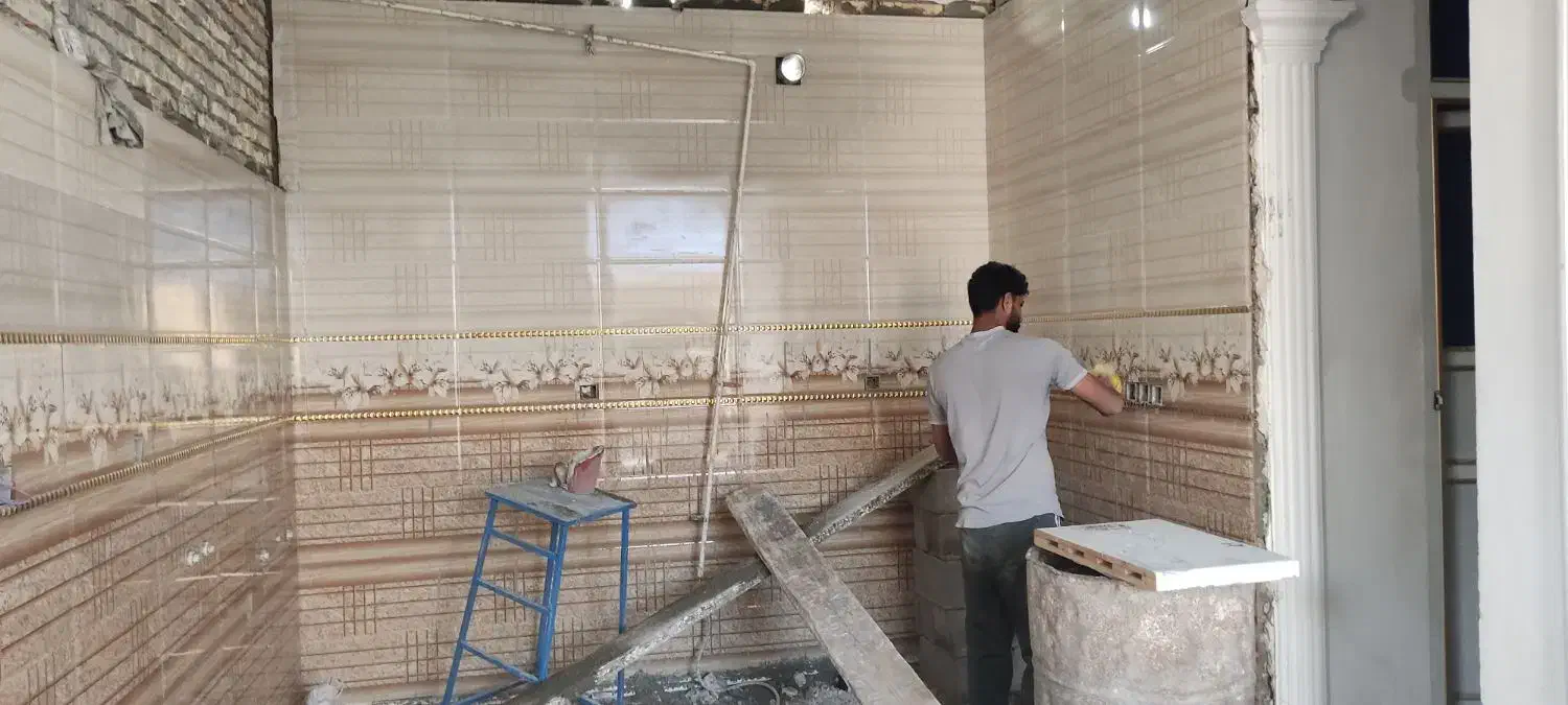 کاشی کاری و دیوار چینی|خدمات پیشه و مهارت|چمران, |دیوار