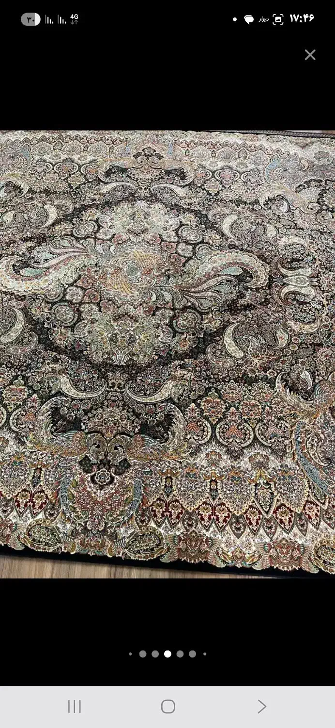 فرش دست دوم جفت۱۲متری و ۹متری جفت|فرش|نجف‌آباد, شیخ بهایی جنوبی|دیوار