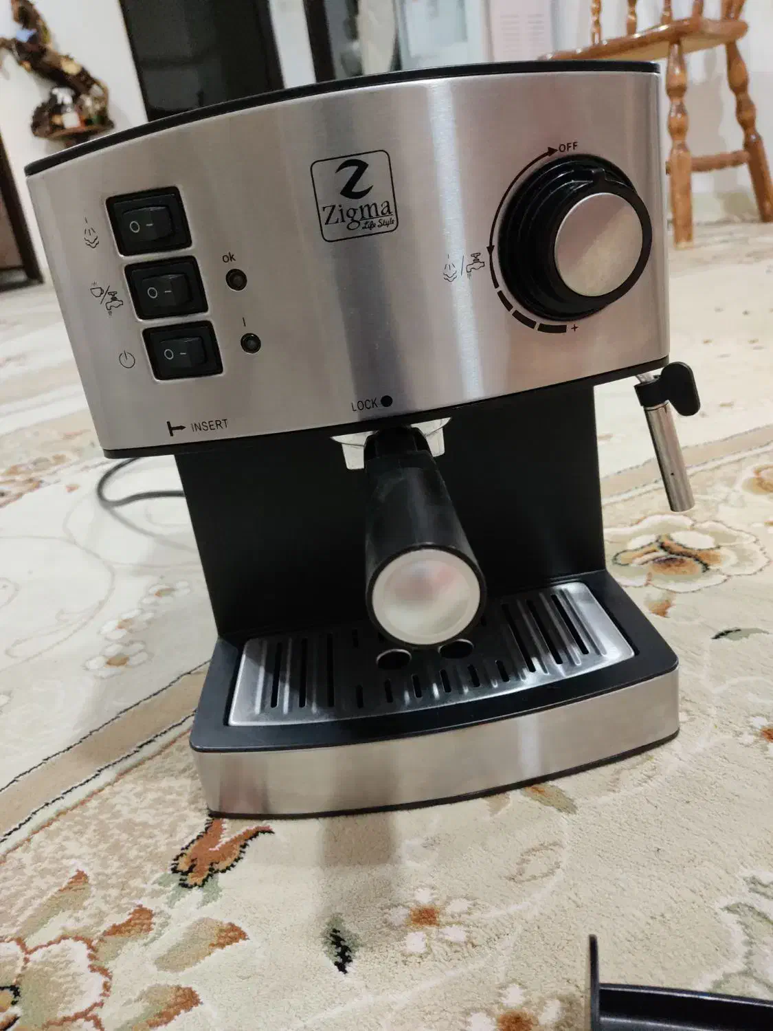 قهوه ساز مارک زیگما|سماور، چایساز، قهوهساز|کرمان, |دیوار