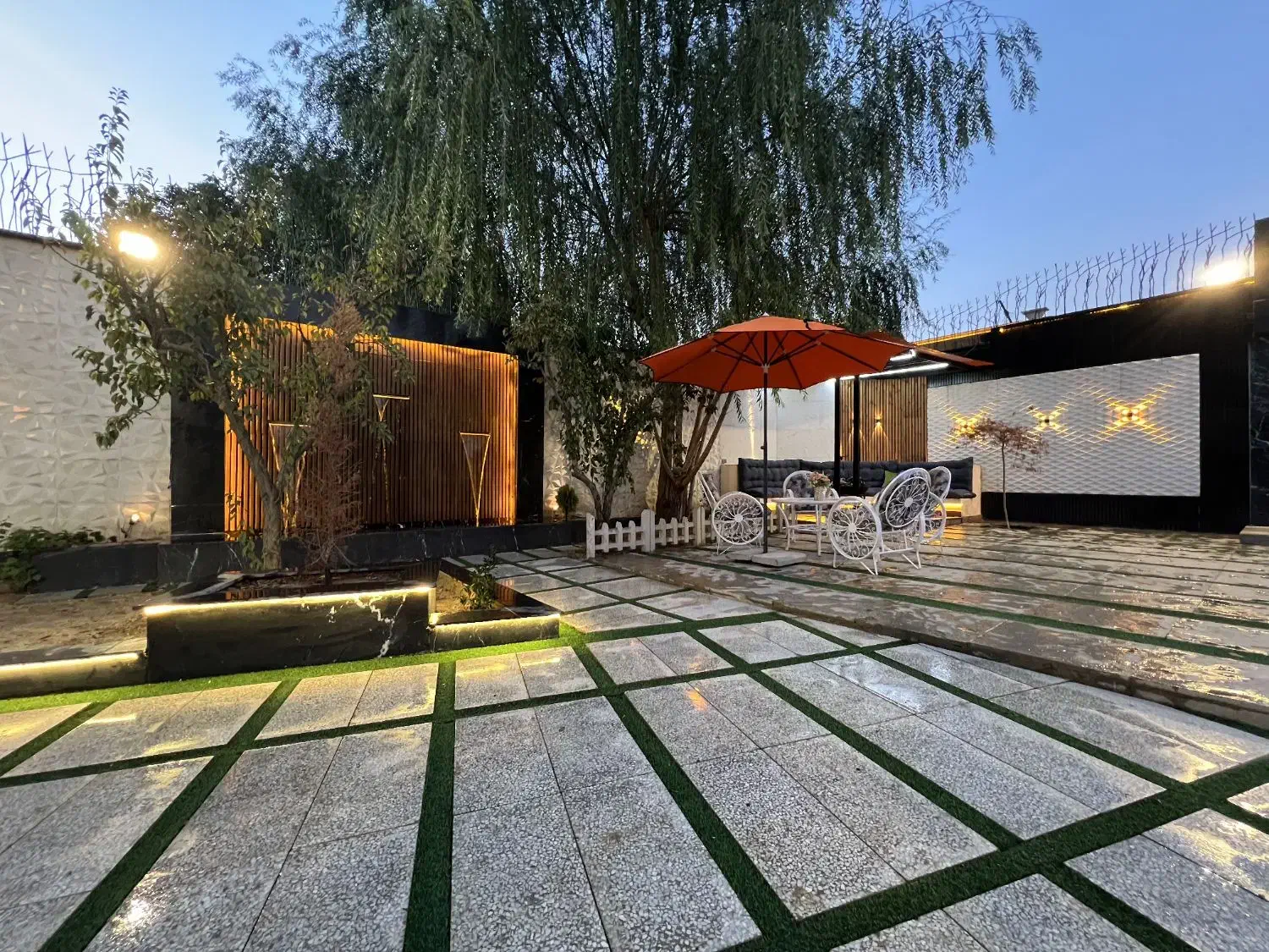 اجاره روزانه باغ ویلا استخردار آب گرم،نظافت تضمینی|اجارهٔ کوتاه‌مدت ویلا و باغ|تهران, بوستان چیتگر|دیوار