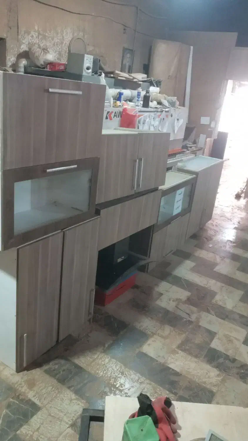 کابینت درب ان دی اف بدنه فلزی|مصالح و تجهیزات ساختمان|کرج, شاهین‌ویلا|دیوار