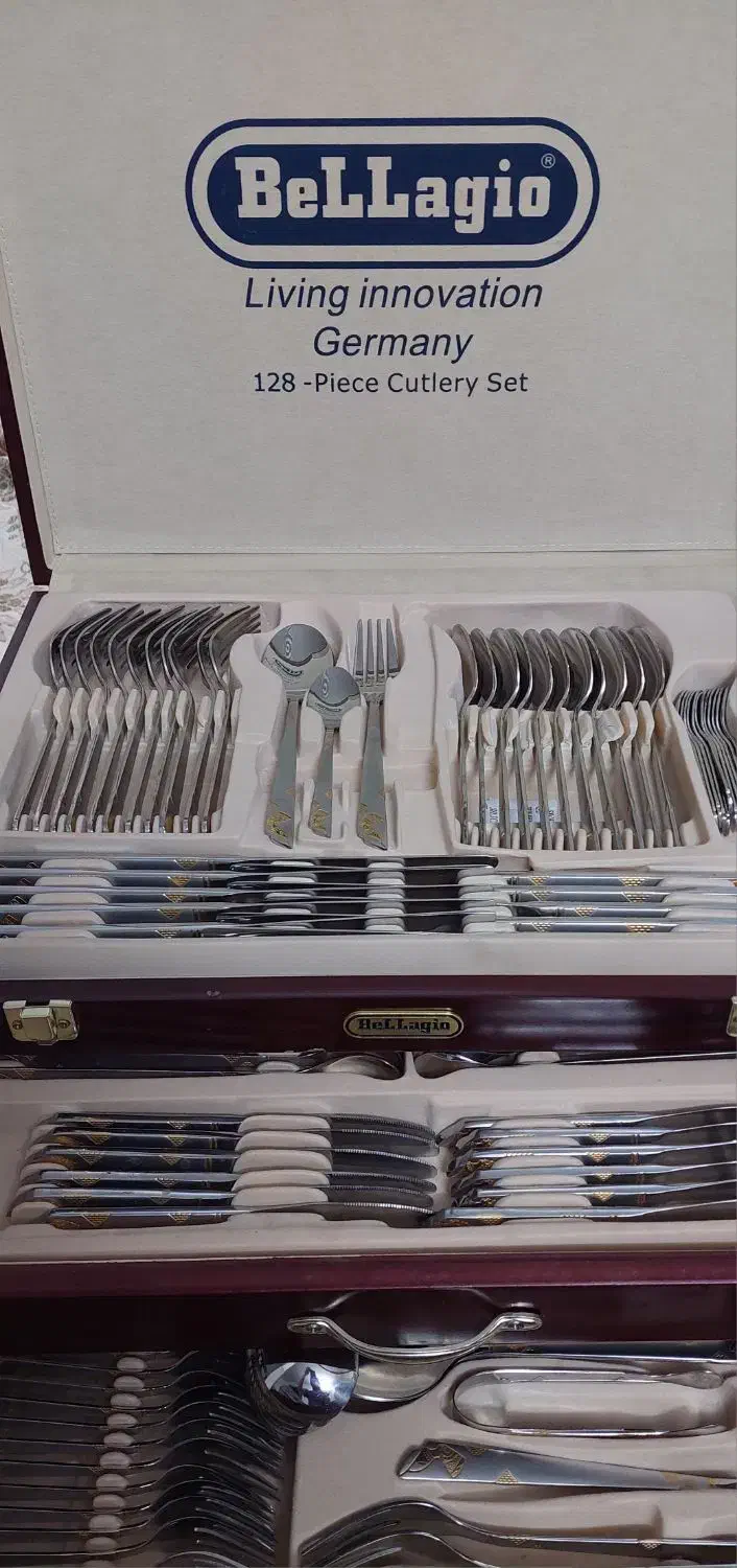 سرویس قاشق و چنگال bellagio آلمانی|ظروف سرو و پذیرایی|قم, انسجام|دیوار