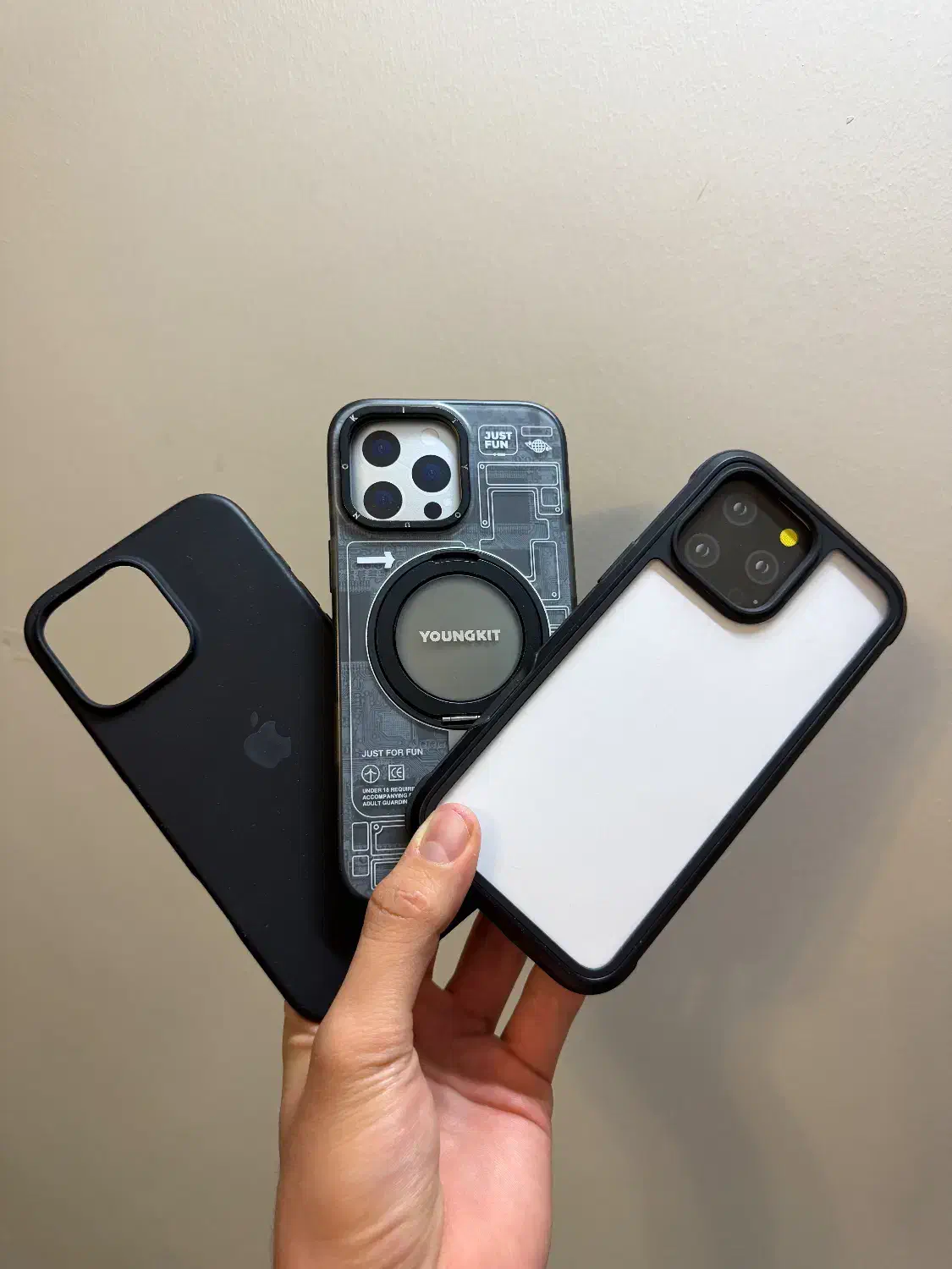 ۳ قاب آیفون ۱۶ پرومکس به قیمت یکی|لوازم جانبی موبایل و تبلت|تهران, شهران شمالی|دیوار