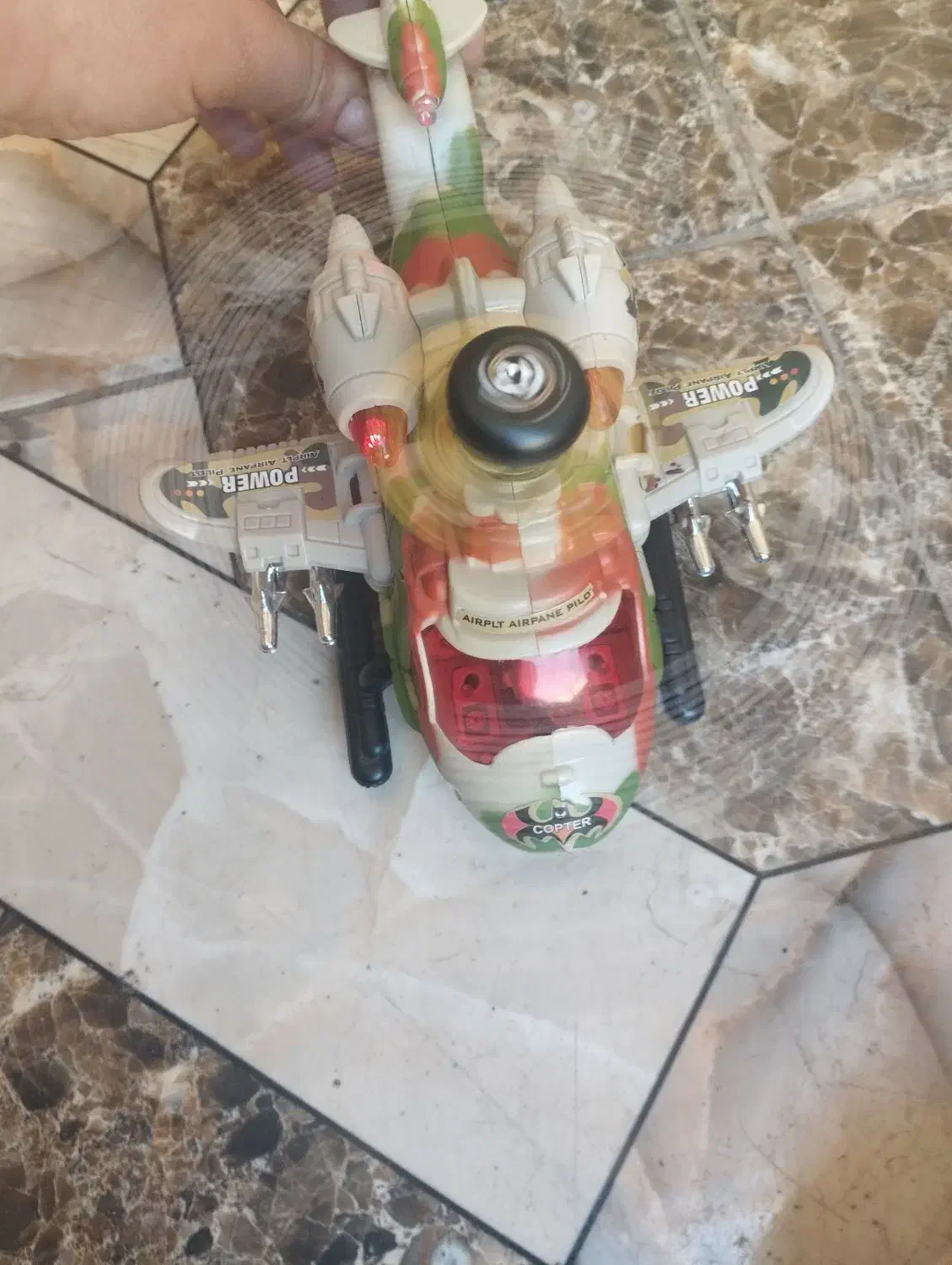 هواپیماماشین دیونه|اسباب‌بازی بچه|نورآباد ممسنی, |دیوار