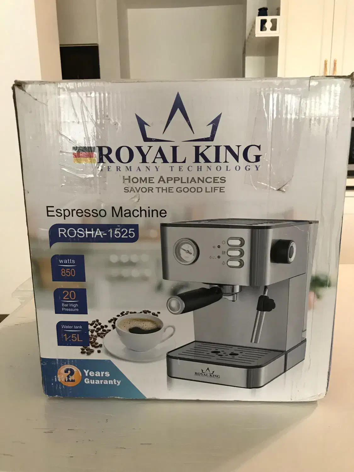 اسپرسوساز رویال کینگ|سماور، چای‌ساز، قهوه‌ساز|مشهد, الهیه|دیوار
