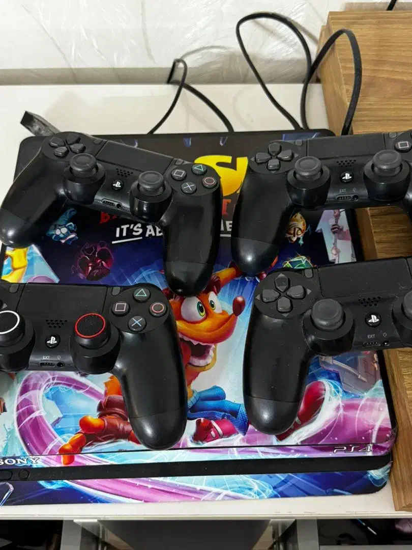 Ps4 Slim 1t|کنسول، بازی ویدئویی و آنلاین|ری, دولت‌آباد|دیوار