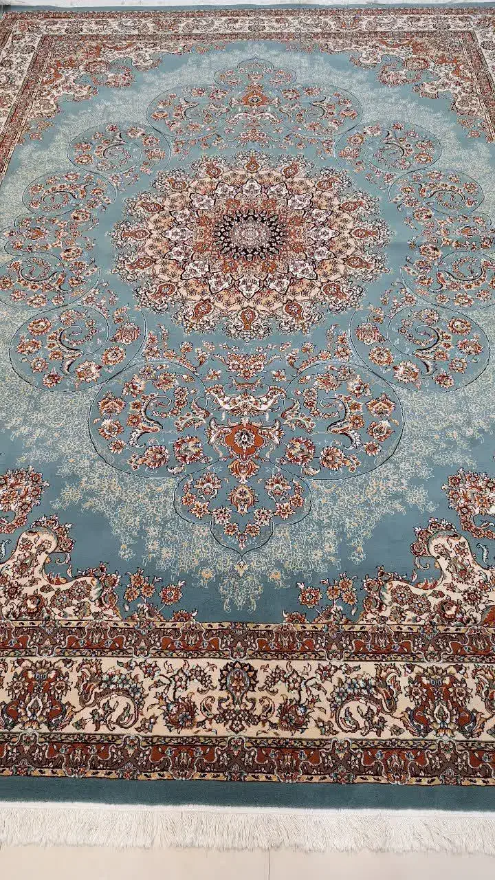دو تخته فرش12متری 700شانه تمام نخ|فرش|ایلام, |دیوار