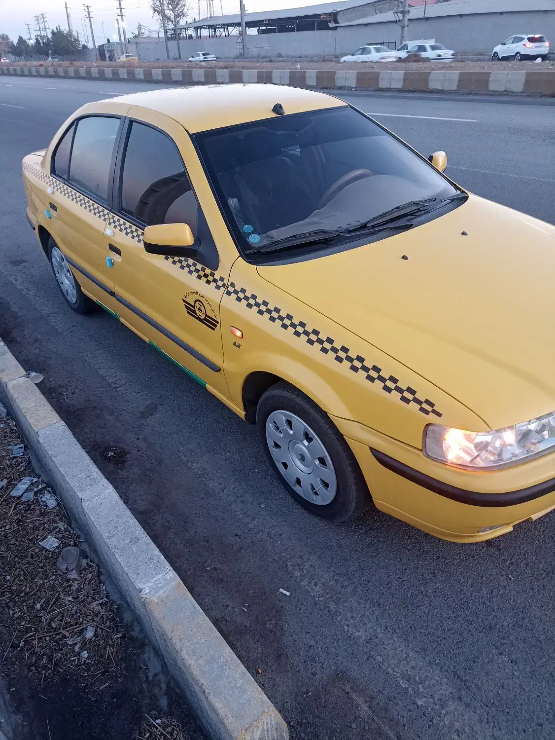 سمند تاکسی ef7|خودرو سواری و وانت|آبیک, |دیوار