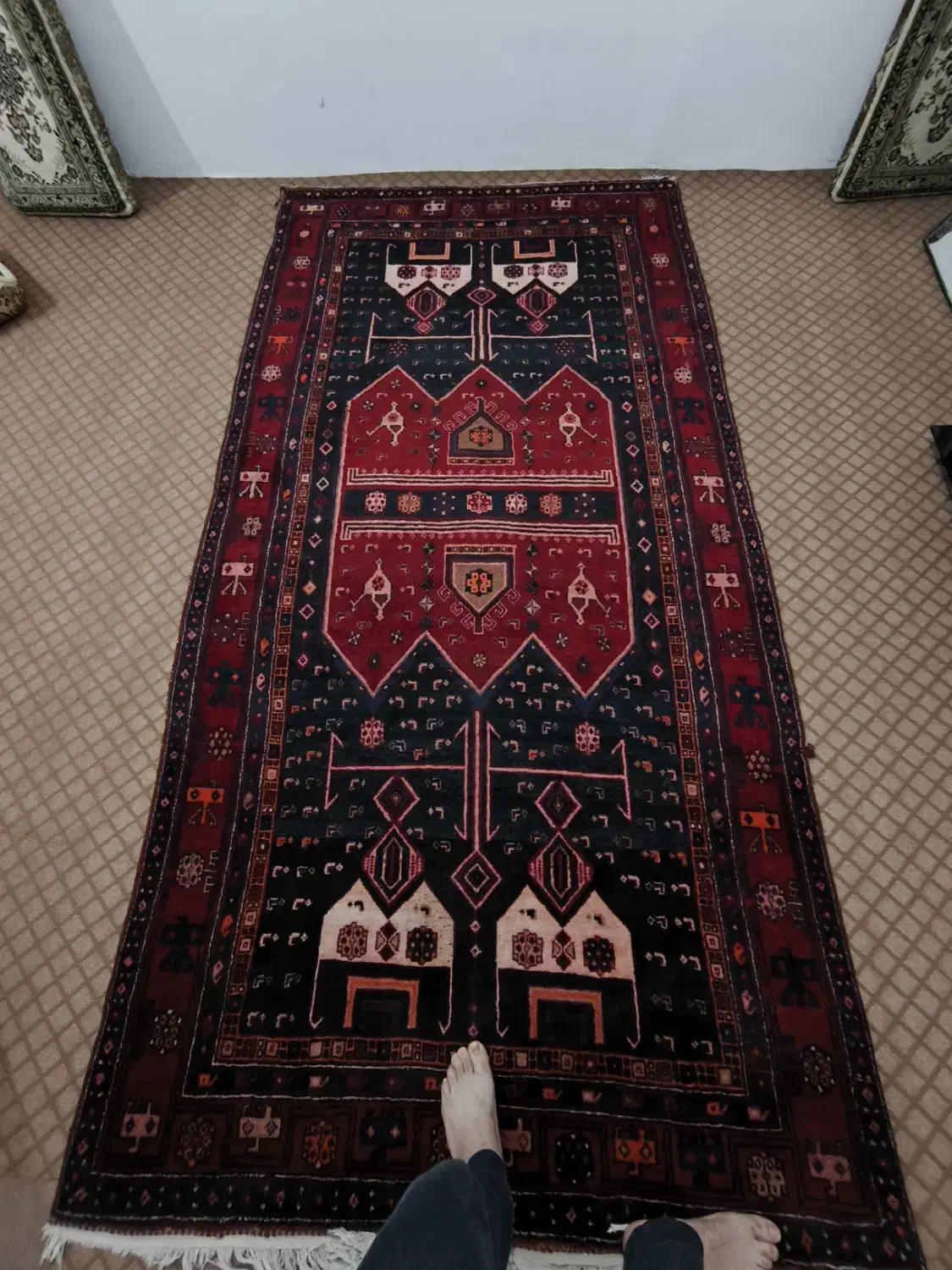 فرش آنتیک و کلکسیونی|فرش|سنندج, |دیوار