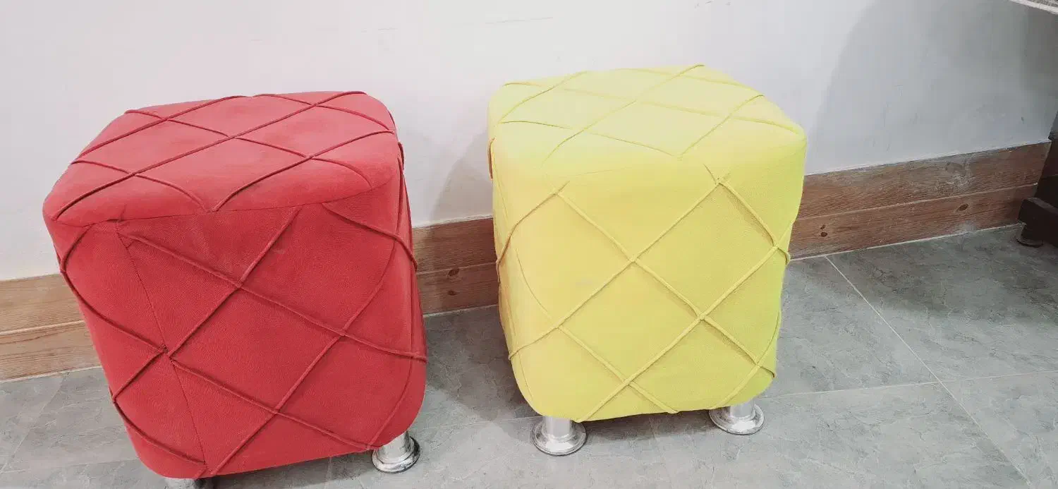 صندلی پاف تمیز و زیبا|صندلی و نیمکت|تایباد, |دیوار