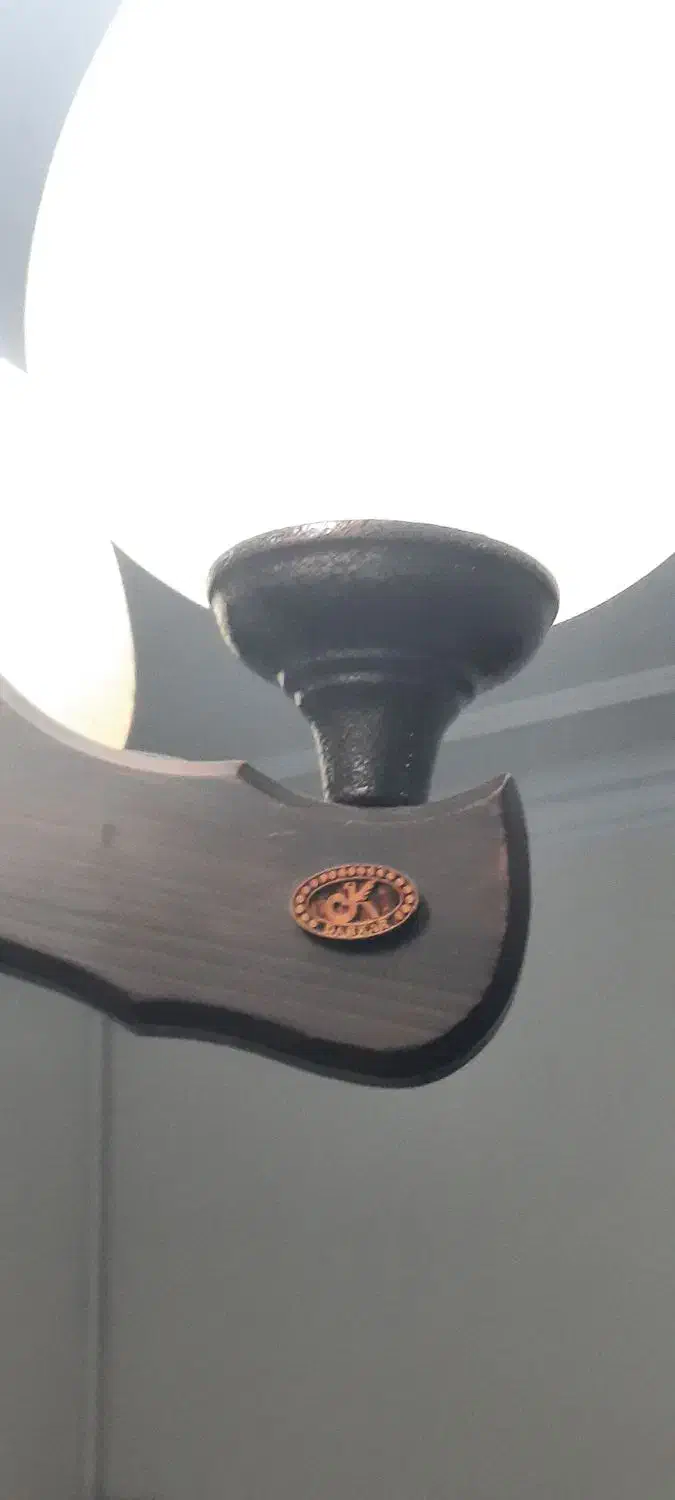 لوستر چوبی ۵ شعله تمیز و بدون ایراد برند DARKAR|لوستر و چراغ آویز|تهران, نیروی دریایی|دیوار