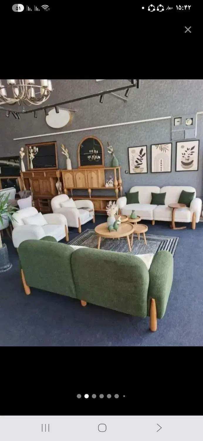 بابلسر مبل ۸نفره ۲۰ مدل تولید داریم|مبلمان خانگی و میز عسلی|بابلسر, |دیوار