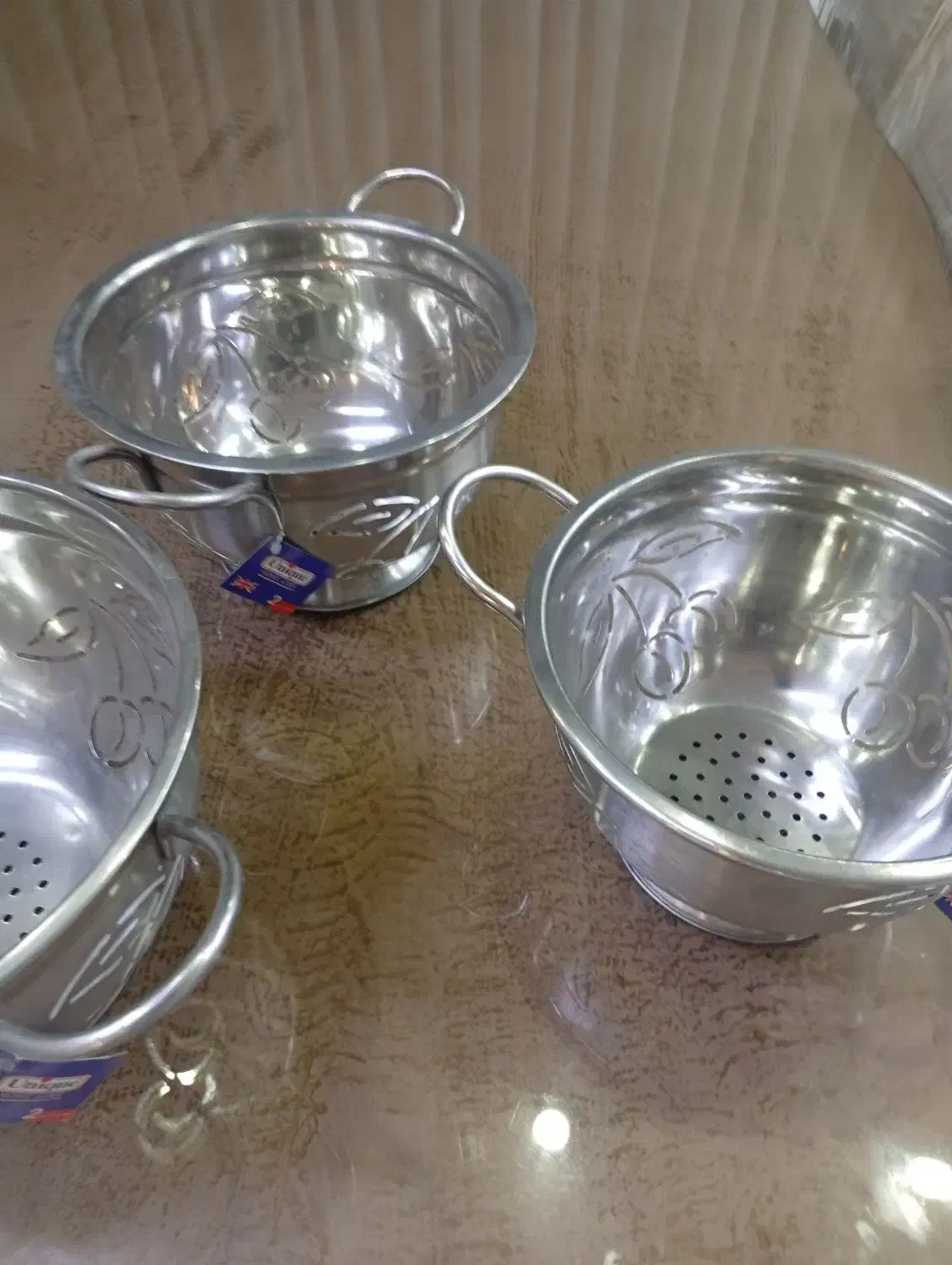 آبکش استیل یونیک نو مناسب جهیزیه|ظروف پختوپز|شهریار, کهنز|دیوار