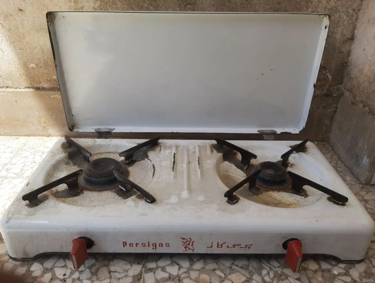 گاز ۲شعله پرسی‌گاز|اجاق گاز و لوازم برقی پخت‌وپز|خمینی‌شهر, |دیوار