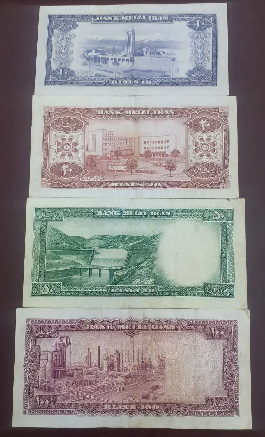 ست اسکناس نیم رخ|کلکسیون سکه، تمبر، اسکناس|همدان, |دیوار