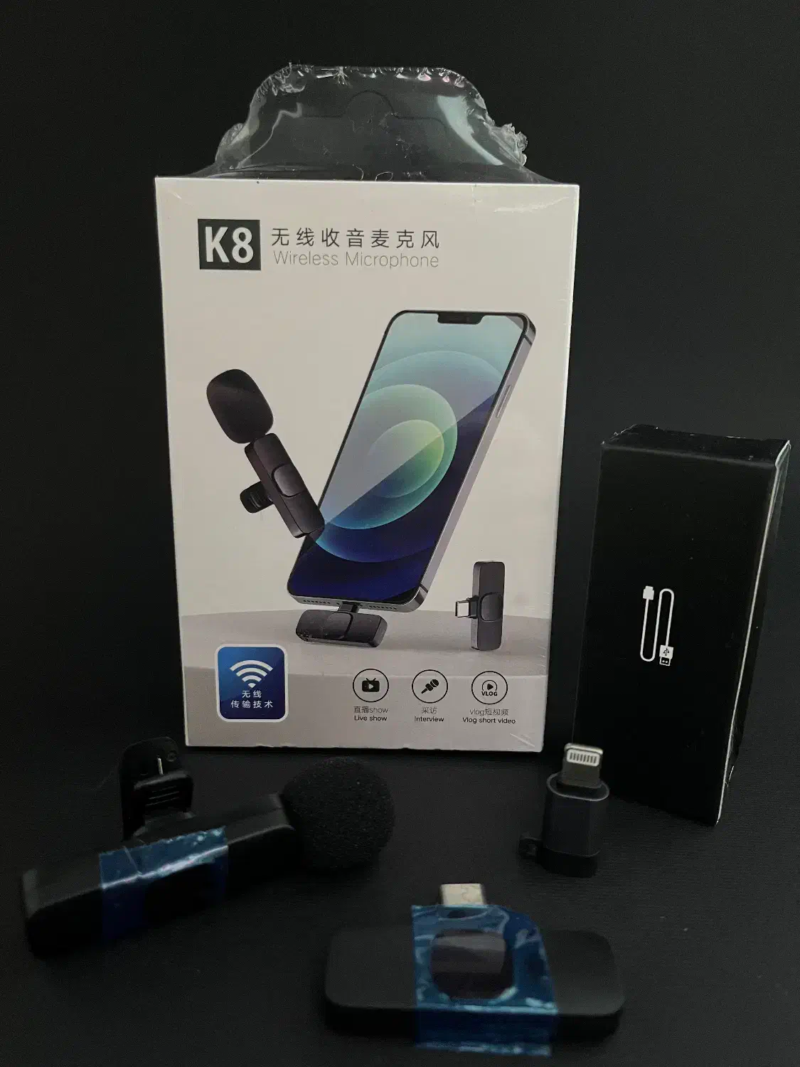 میکروفون یقه ای K8/تک و عمده|لوازم جانبی موبایل و تبلت|تهران, افسریه جنوبی|دیوار