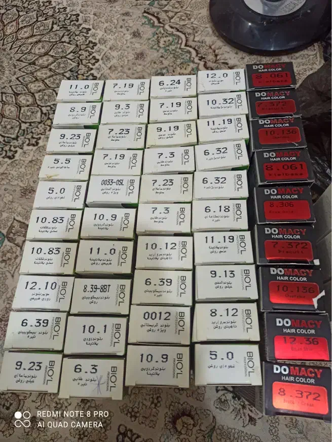 رنگ مو با وسایل کامل|آرایشگاه و سالنهای زیبایی|بوکان, |دیوار