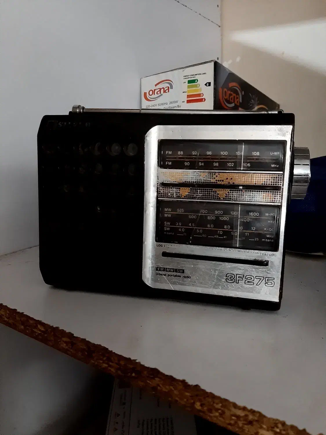 رادیو اصل ژاپن ۳موج|کلکسیون اشیاء عتیقه|خرم‌آباد, |دیوار