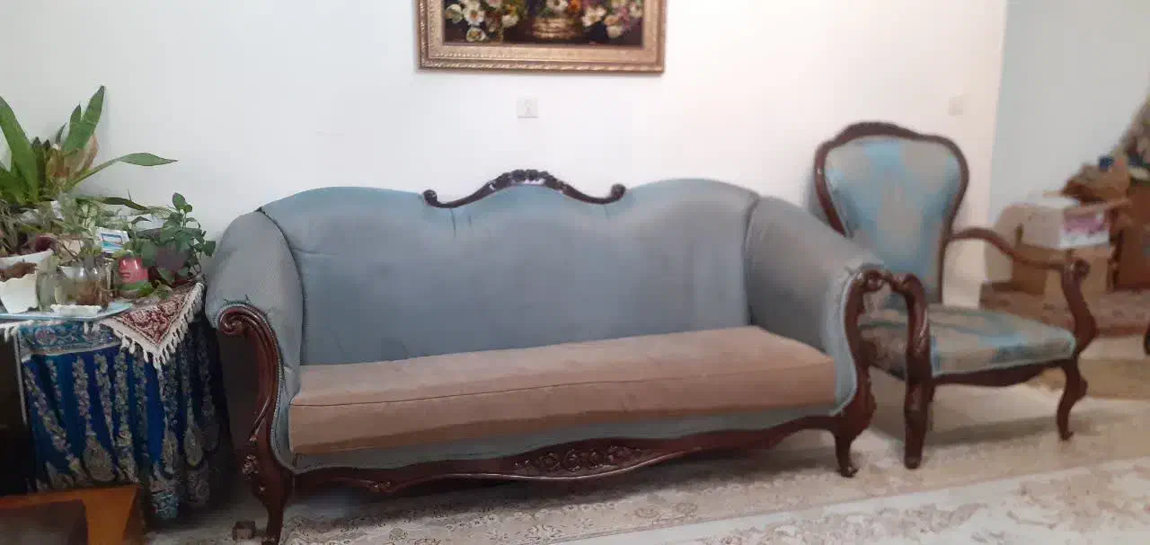 مبلمان کلاسیک هفت نفره|مبلمان خانگی و میز عسلی|تهران, حکیمیه|دیوار