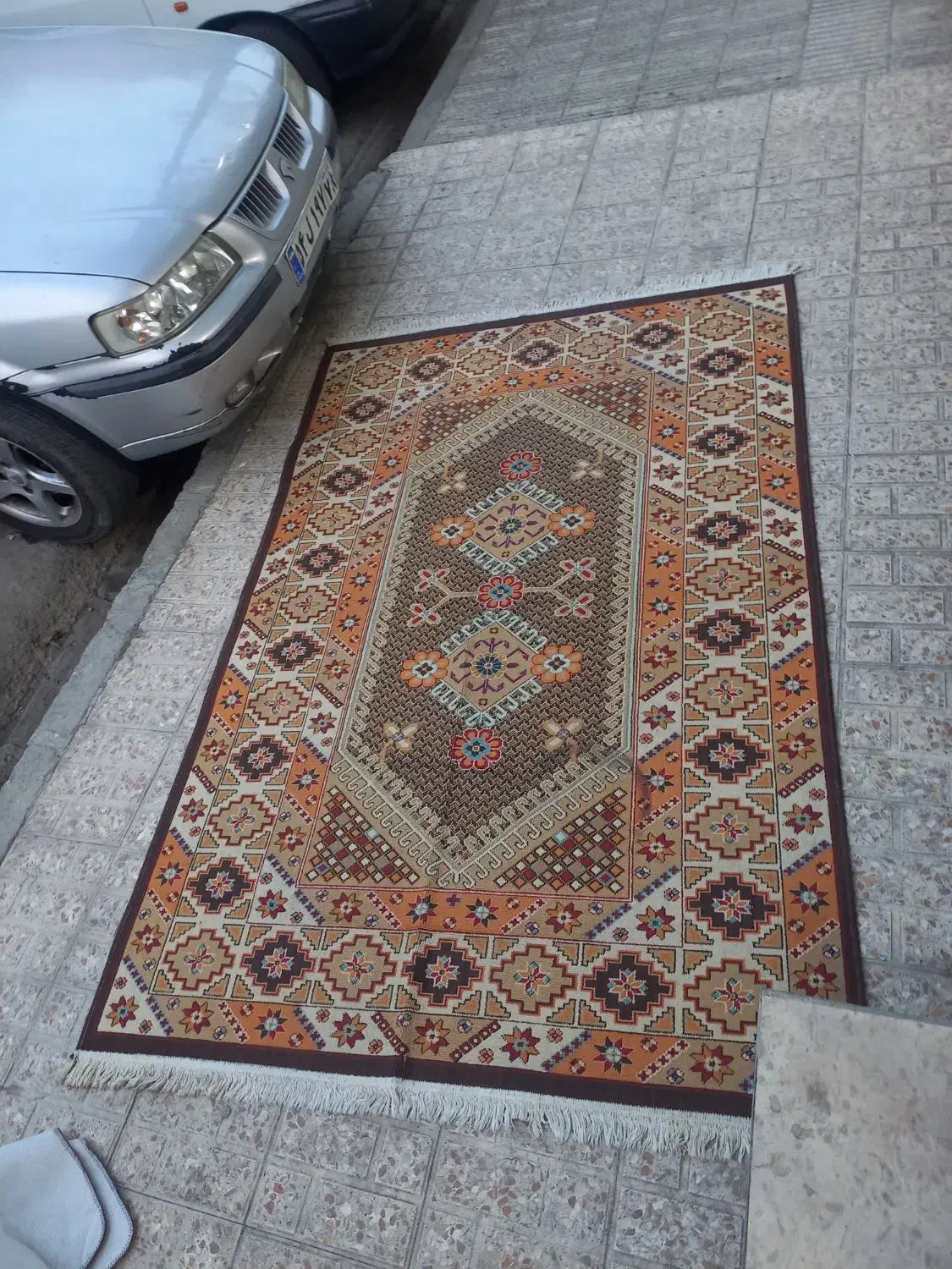 فرش ۴متری بایه سری لوازم دیگه|فرش|خاوران, |دیوار