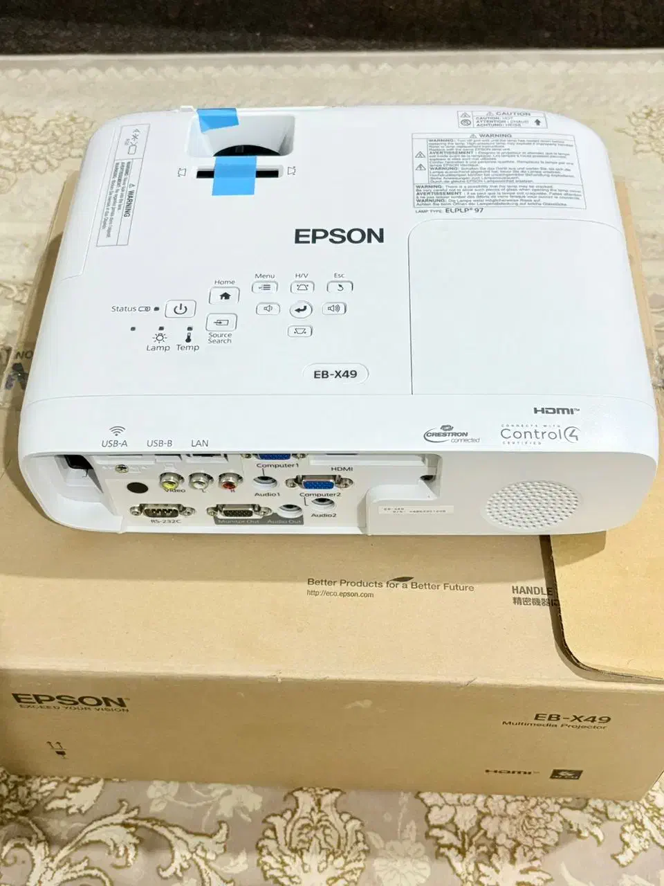 ویدیو پروژکتوراپسونEB-X49|تلویزیون و پروژکتور|بهبهان, |دیوار