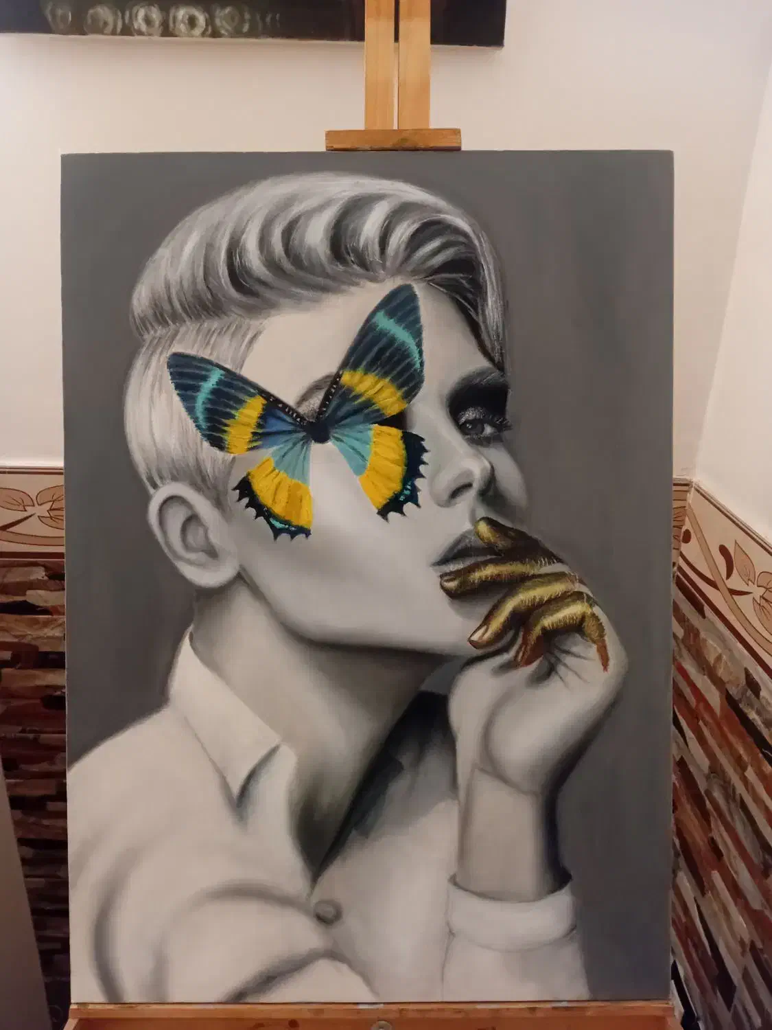 نقاشی رنگ روغن|تابلو، نقاشی، عکس|مریوان, |دیوار