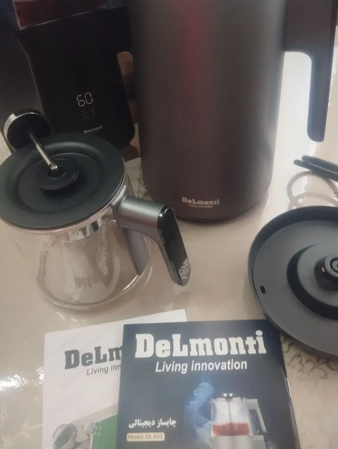 چایساز دلمونتی،نو|سماور، چایساز، قهوهساز|رباطکریم, پرندک|دیوار