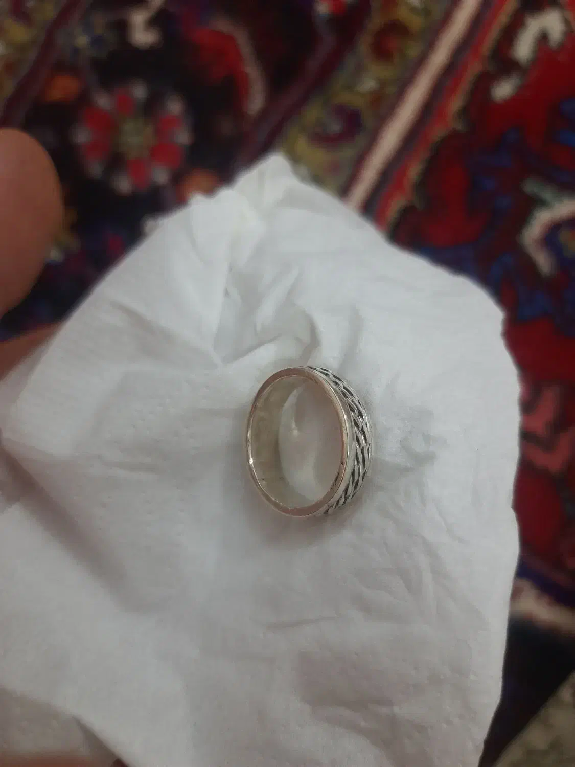 انگشتر نقره یونانی|جواهرات|مرند, |دیوار