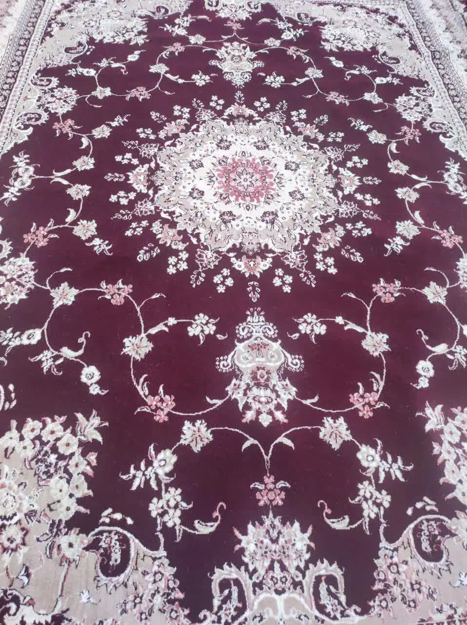 فرش ماشینی ۹ متری|فرش|چمستان, |دیوار