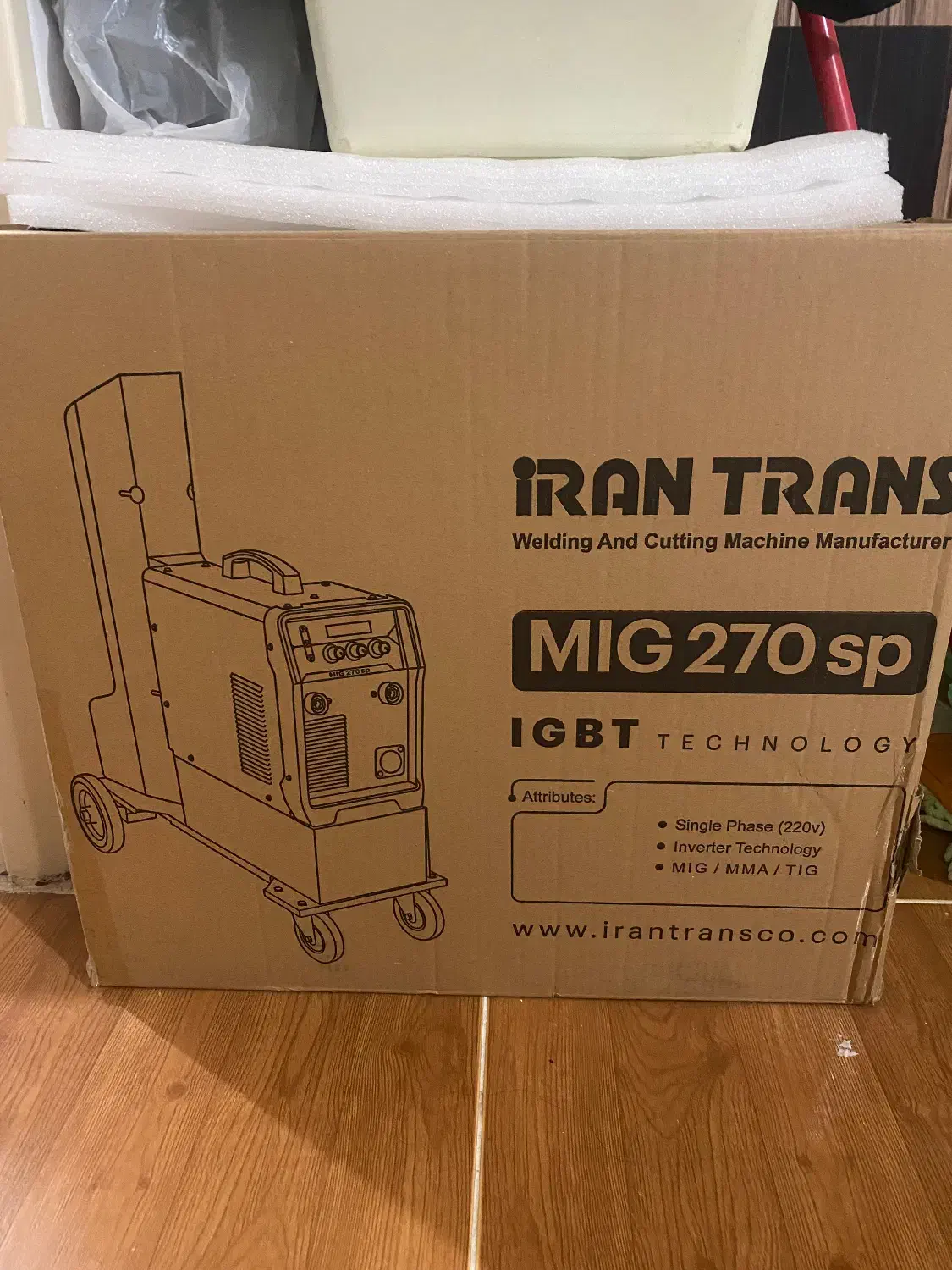 mig 270 co2 ایران ترانس|ماشینآلات صنعتی|گرمسار, |دیوار