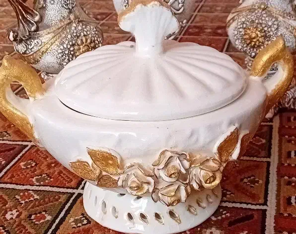 ست کامل دکوری رومیزی ....مناسب هدیه یا تزئین|صنایع دستی و سایر لوازم تزئینی|ایلام, |دیوار