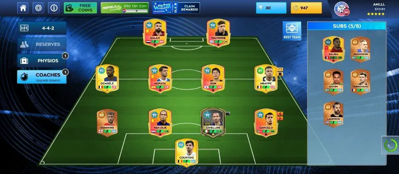 اکانت دریم لیگ|کنسول، بازی ویدئویی و آنلاین|تهران, یاخجی آباد|دیوار