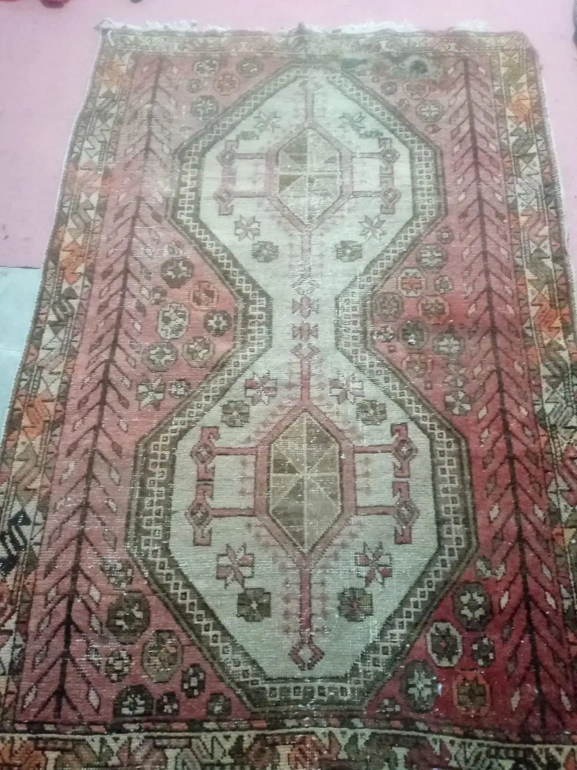 گلیم فرش|گلیم، جاجیم، گبه|کرمان, |دیوار