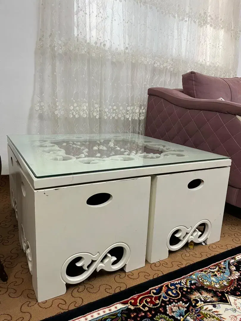 جلو مبلی و عسلی|مبلمان خانگی و میز عسلی|چمستان, |دیوار